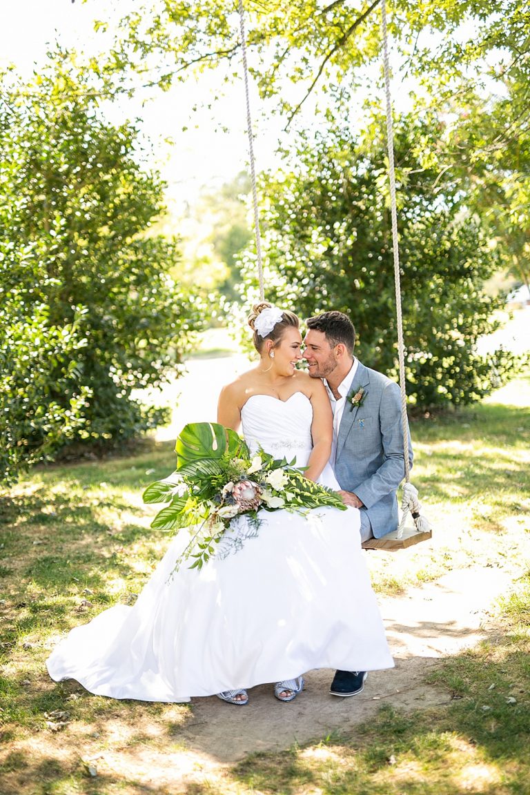 Wylder Hotel Tilghman Island Tropical Waterfront Wedding Olivia + Greg